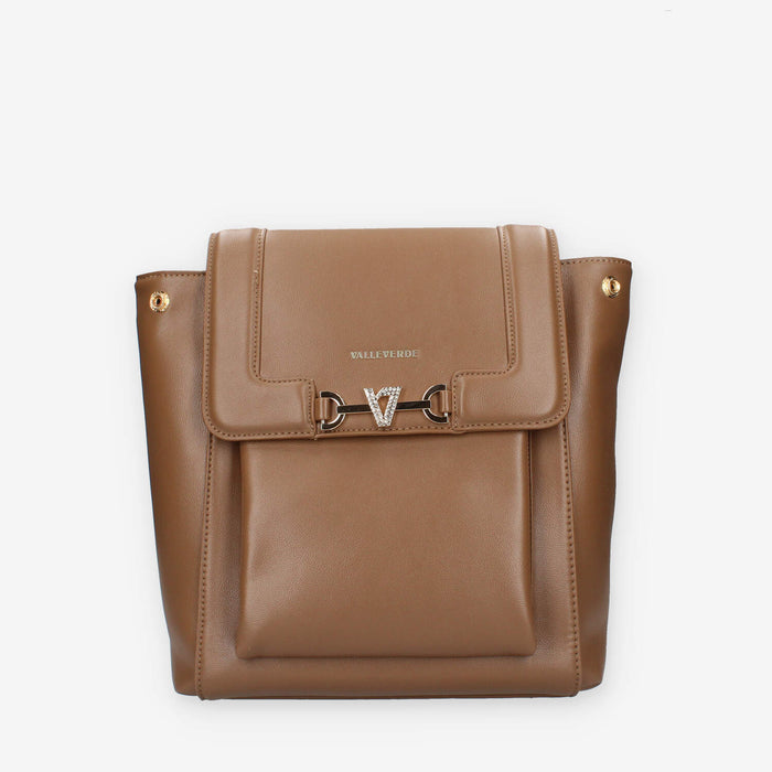 Valleverde 96222-TAUPE Zaino marrone da donna