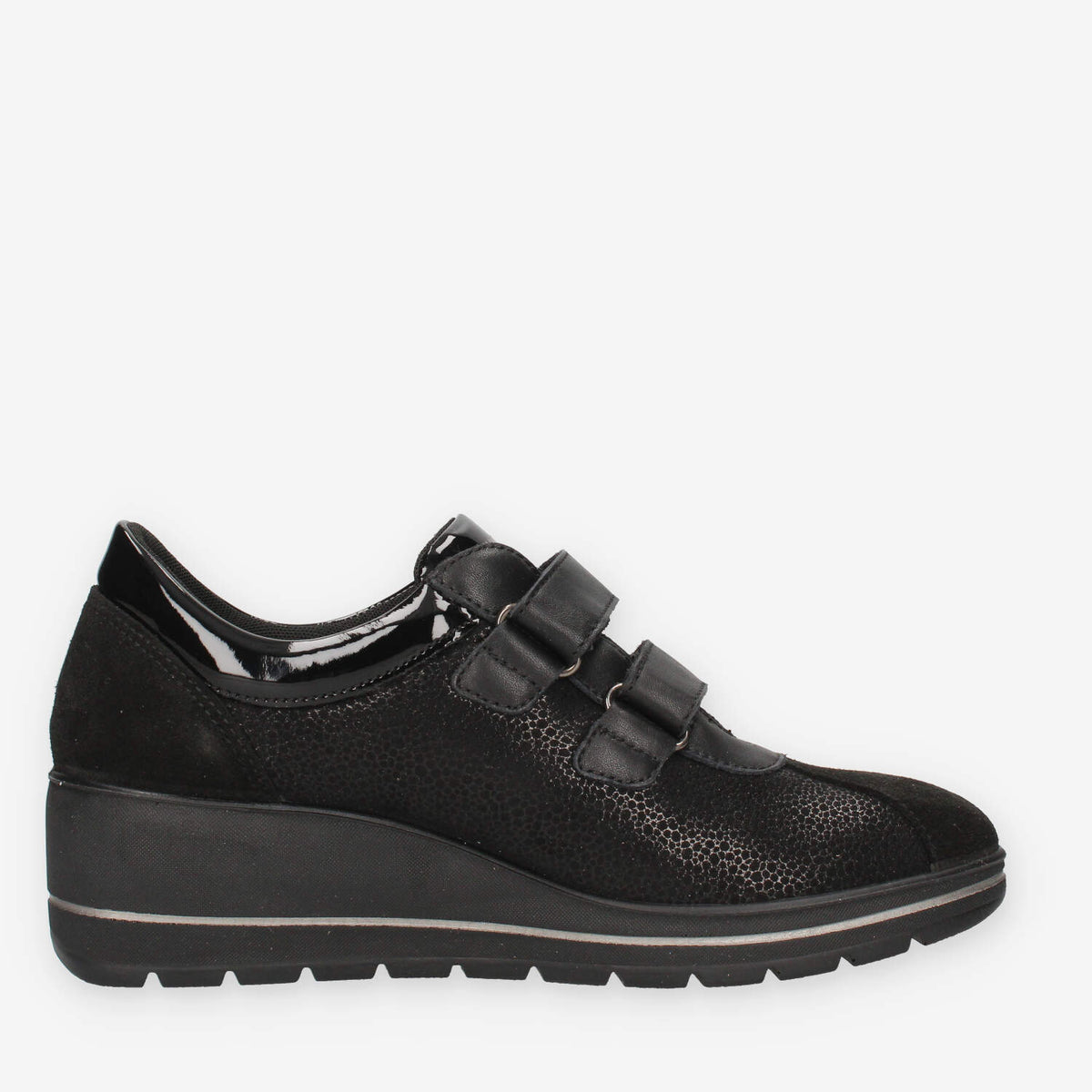 Enval Soft 7759500-NERO Sneakers nere da donna