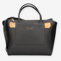 Borsa a Mano Alviero Martini 1ª Classe Nera con Dettagli Geo Classic