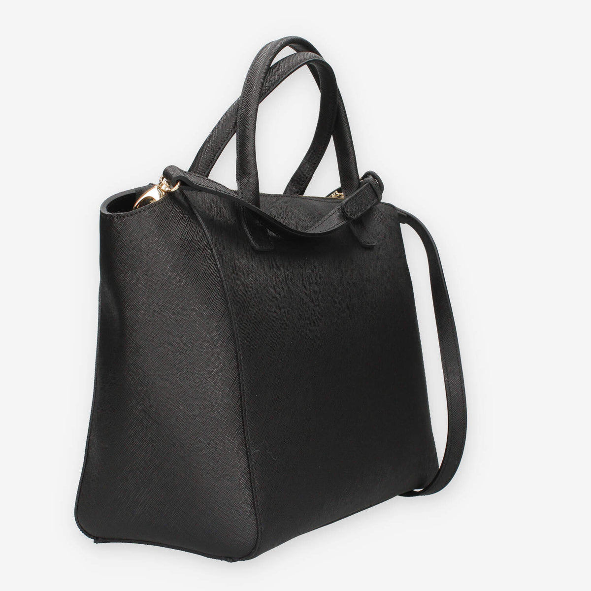 Borsa a Mano Alviero Martini 1ª Classe Nera con Dettagli Geo Classic
