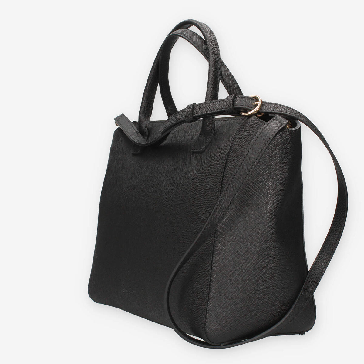 Borsa a Mano Alviero Martini 1ª Classe Nera con Dettagli Geo Classic