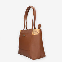 Elegante Borsa a Spalla in Pelle Marrone - Alviero Martini Prima Classe