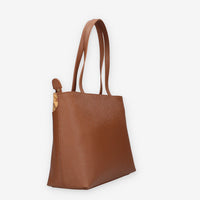 Elegante Borsa a Spalla in Pelle Marrone - Alviero Martini Prima Classe