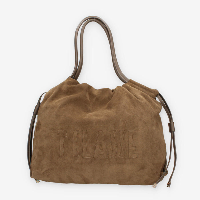 Borsa in Pelle Scamosciata Alviero Martini Prima Classe - Modello LLG32-S646-0667