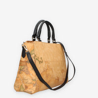 Borsa a Mano Alviero Martini Prima Classe con Stampa Geo