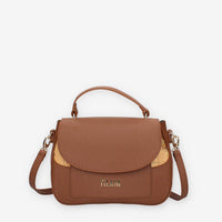Borsa a Mano Elegante in Pelle Marrone - Alviero Martini Prima Classe
