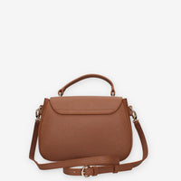 Borsa a Mano Elegante in Pelle Marrone - Alviero Martini Prima Classe