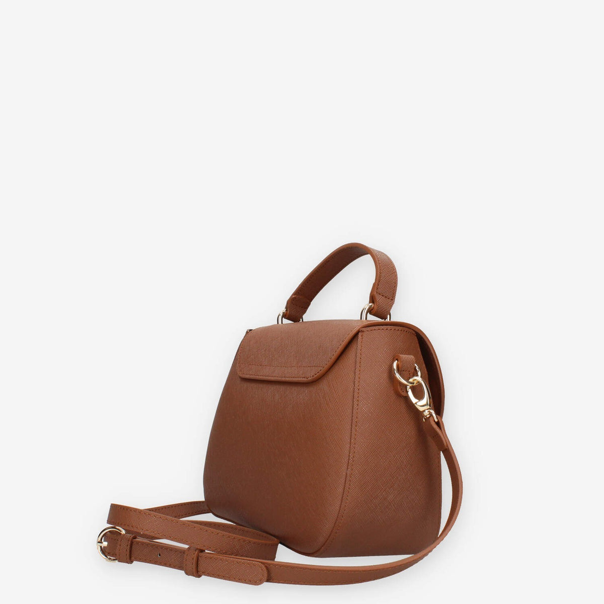 Borsa a Mano Elegante in Pelle Marrone - Alviero Martini Prima Classe