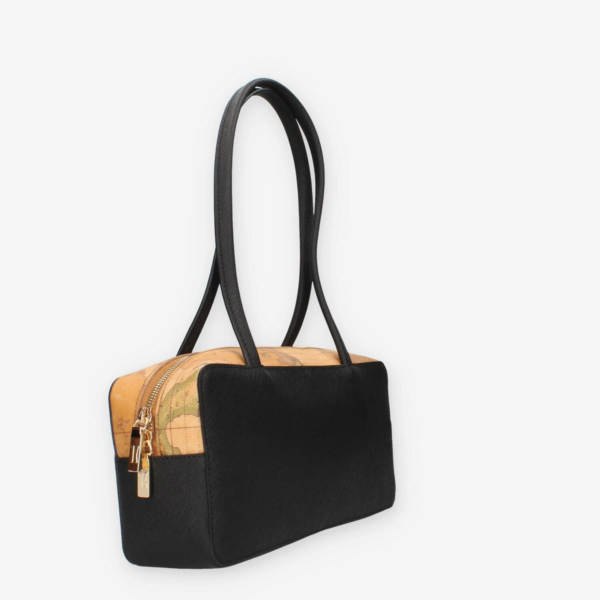 Borsa a Spalla Elegante Alviero Martini Prima Classe con Dettagli Geo