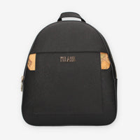 Zaino Elegante Nero con Dettagli Geo Classic - Alviero Martini Prima Classe