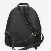 Zaino Elegante Nero con Dettagli Geo Classic - Alviero Martini Prima Classe
