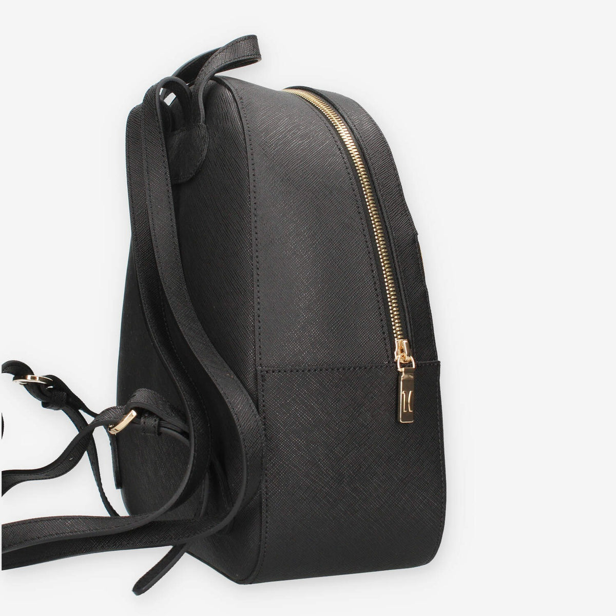 Zaino Elegante Nero con Dettagli Geo Classic - Alviero Martini Prima Classe