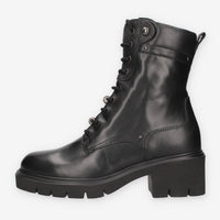 Stivaletti Donna in Pelle Nero Giardini I618050D-100