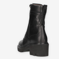 Stivaletti Donna in Pelle Nero Giardini I618050D-100