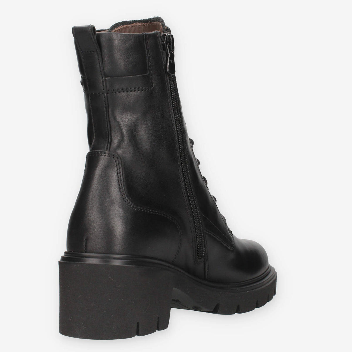 Stivaletti Donna in Pelle Nero Giardini I618050D-100