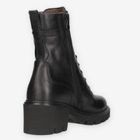Stivaletti Donna in Pelle Nero Giardini I618050D-100