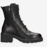 Stivaletti Donna in Pelle Nero Giardini I618050D-100