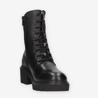 Stivaletti Donna in Pelle Nero Giardini I618050D-100