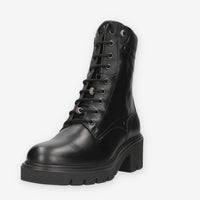 Stivaletti Donna in Pelle Nero Giardini I618050D-100