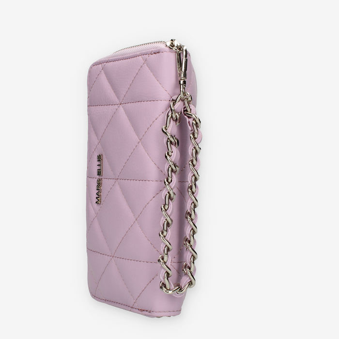 Marc Ellis Dolly Portafogli lilla da donna con zip