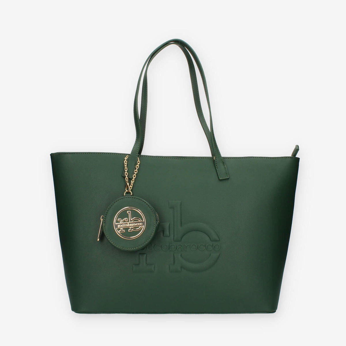 Rocco Barocco Perla Borsa modello Shopping grande verde