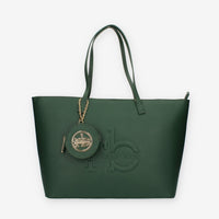 Rocco Barocco Perla Borsa modello Shopping grande verde