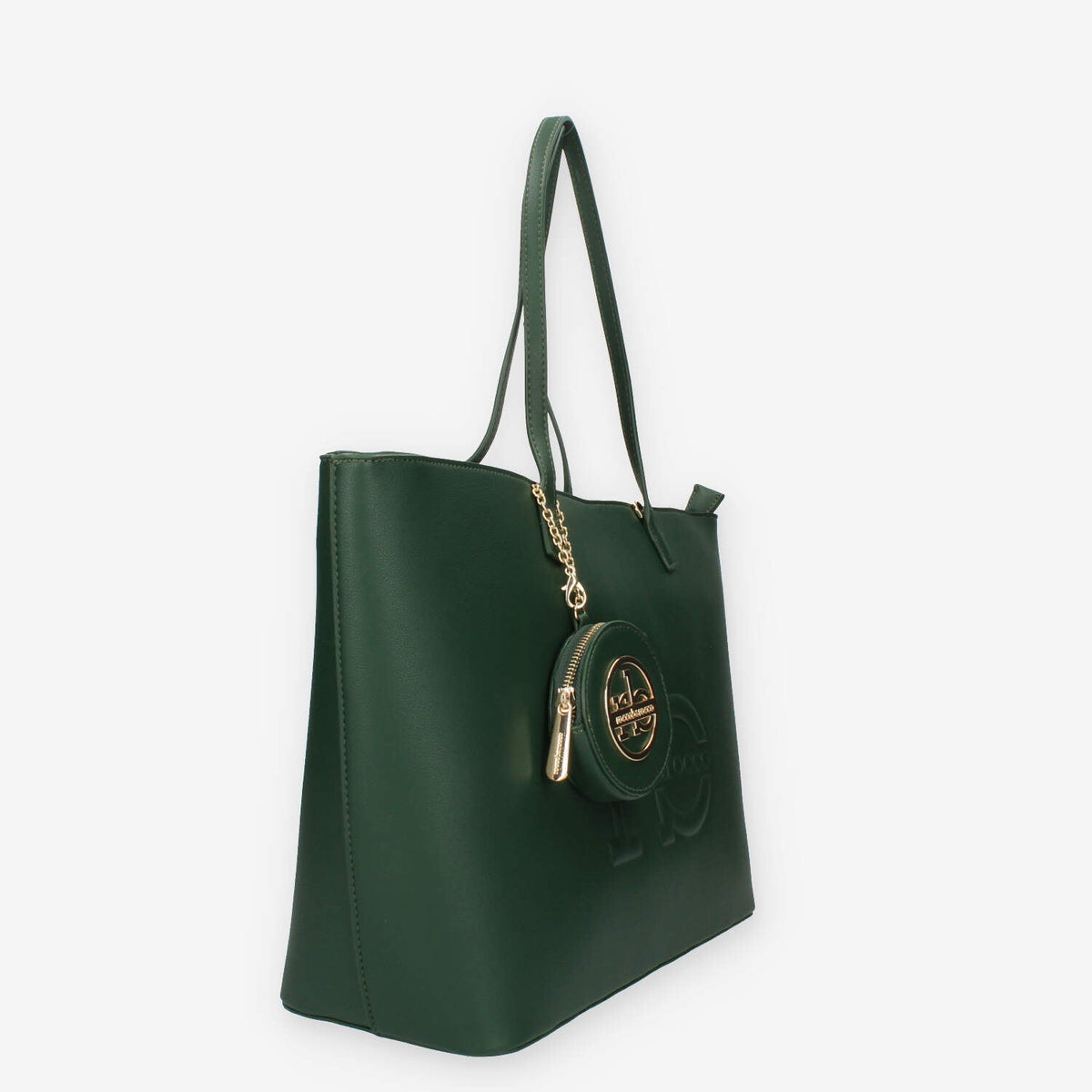 Rocco Barocco Perla Borsa modello Shopping grande verde