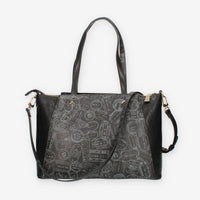 Alv By Alviero Martini Borsa nera modello shopping da donna