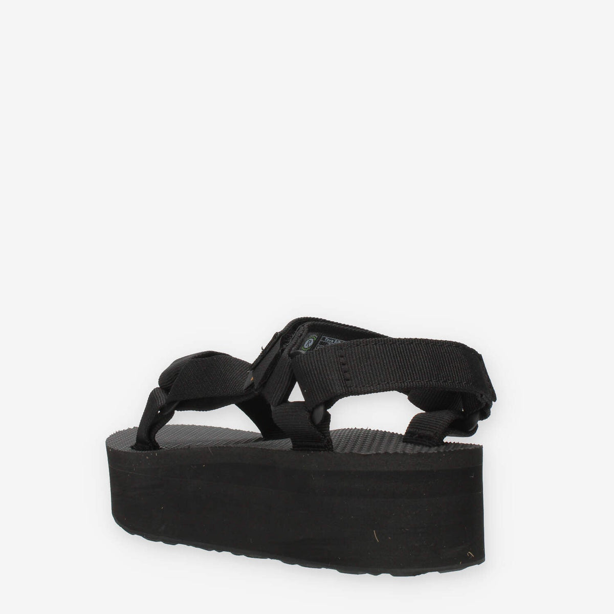 Teva Platform Universal Sandali neri con zeppa in Eva