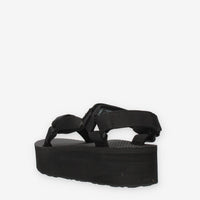 Teva Platform Universal Sandali neri con zeppa in Eva