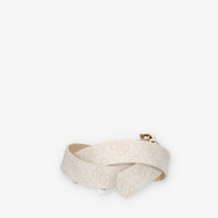Guess Cintura da donna logata beige con fibbia G