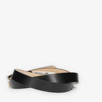 Guess Cintura da donna nera con fibbia G con perle
