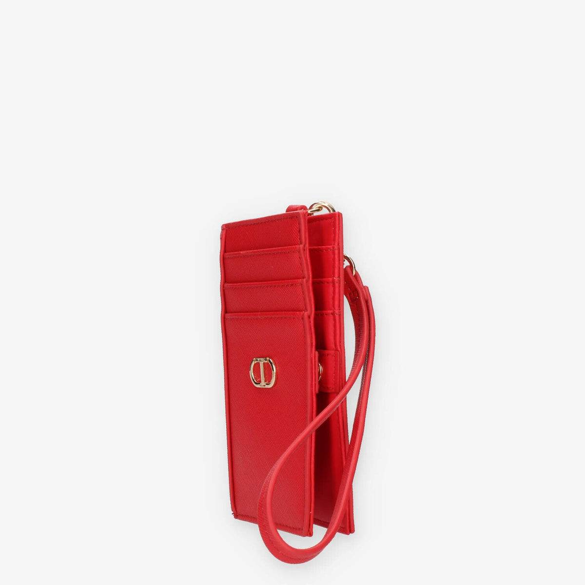 Twinset Milano Porta carte di credito rosso con polsiera