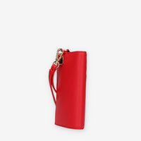 Twinset Milano Porta carte di credito rosso con polsiera