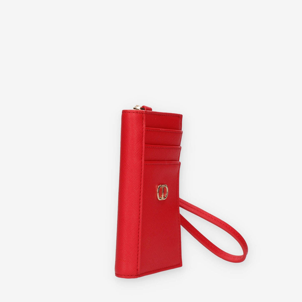Twinset Milano Porta carte di credito rosso con polsiera