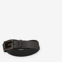 Guess Cintura nera da uomo con fibbia G rettangolare