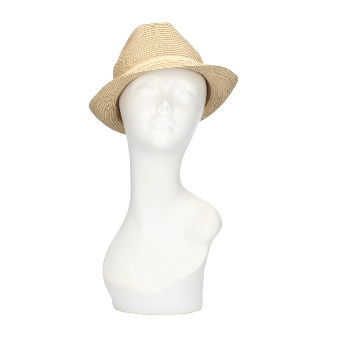 Cappello treccia con logo