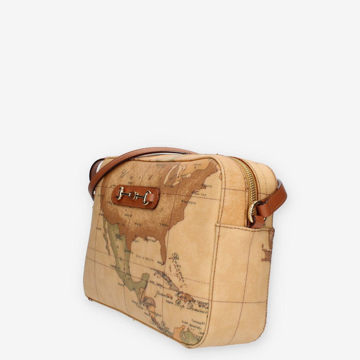 Alviero Martini Prima Classe Borsa a tracolla modello reporter Geo Classic