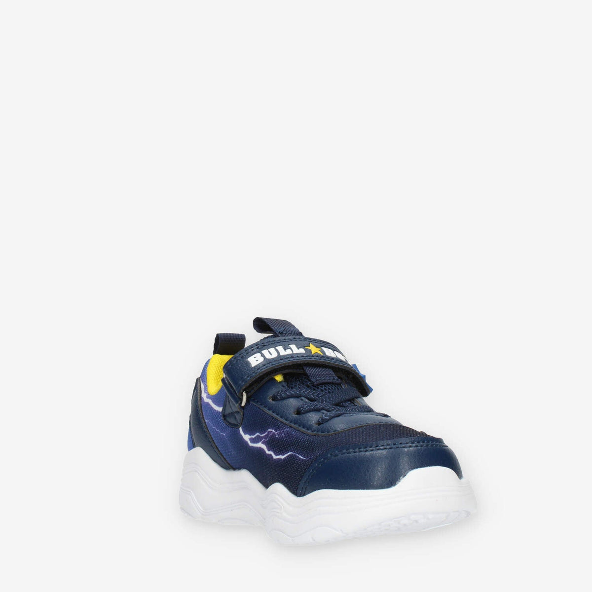 Bull Boys Triceratopo Sneakers blu da bimbo con luci