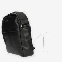 Guess Riviera Borsa a tracolla nera da uomo