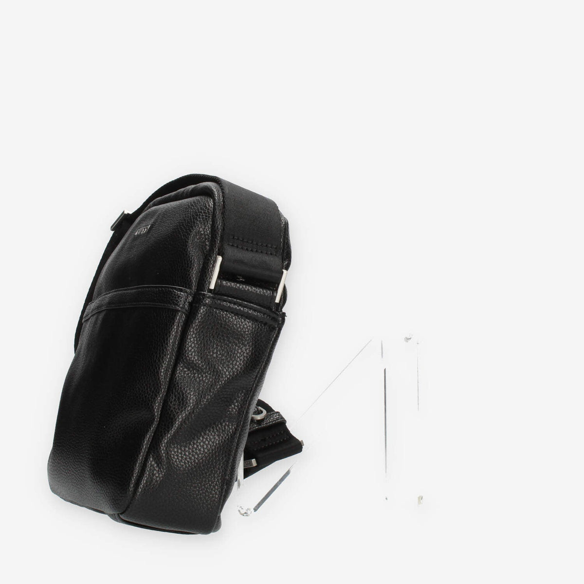 Guess Riviera Borsa a tracolla nera da uomo