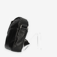 Guess Riviera Borsa a tracolla nera da uomo