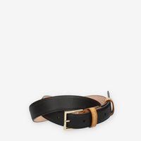 Alviero Martini Prima Classe Cintura da donna nera e Geo Classic