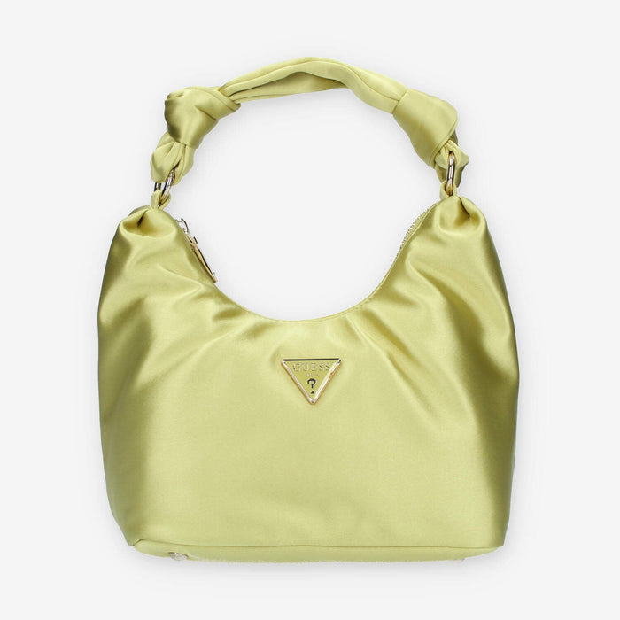 Guess Velina Borsa a mano in raso verde