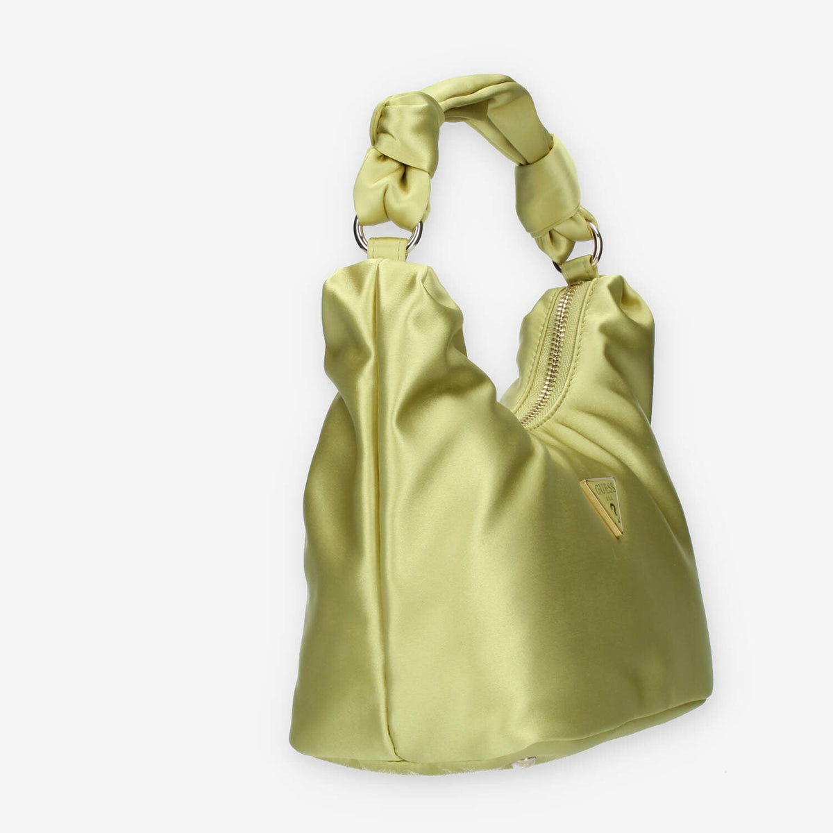 Guess Velina Borsa a mano in raso verde
