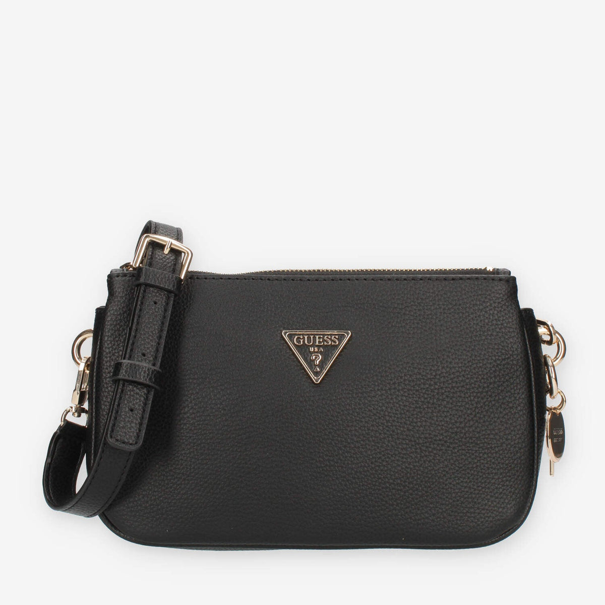 Guess Kersti Mini Borsetta a tracolla a 3 scomparti nera