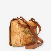 Alviero Martini Prima Classe Borsa a tracolla Geo Classic e cuoio