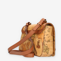 Alviero Martini Prima Classe Borsa a tracolla Geo Classic e cuoio