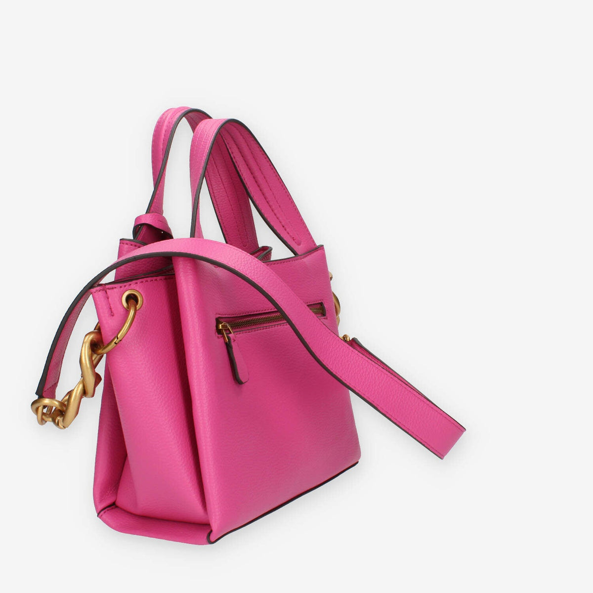 Guess Zed Borsa a spalla a 3 scomparti fuxia