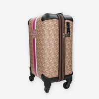 Guess Wilder 18 in 4-WHEELER Trolley da cabina taupe logato